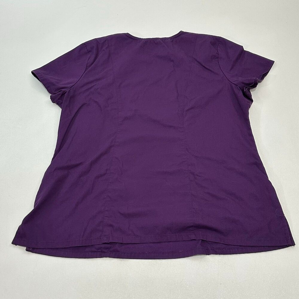 Dickies Men's Tee Purple Logo Crewneck Workwear Cotton Blend‎ Graphic, Size XL - Picture 4 of 4